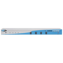 Gefen 4-Port HDMI Switch - 4 x HDMI Video In, 1 x HDMI Video Out, 1 , 1 x Remote Control - 1920 x 1200 - WUXGA (EXT-HDMI1.3-441)