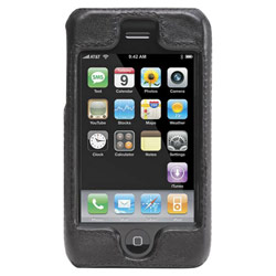 GRIFFIN TECHNOLOGY Griffin Elan Form for iPhone - Leather, Polycarbonate - Black