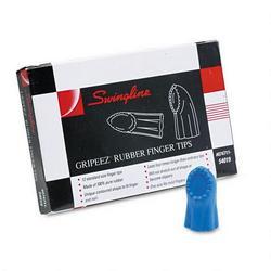 Swingline/Acco Brands Inc. Gripeez® Finger Pads for Finger & Nail Protection, Dozen, Blue (SWI54019)