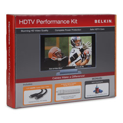 BELKIN COMPONENTS HDTV ALL-N-ONE CABLE KIT CABLES/SURGE/CLEANER