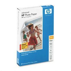 Hi-Lite Uniform HP Advanced Photo Paper, Glossy, 4 x 6 with tab, 100 Sheets/Pack (HEWQ7906A)