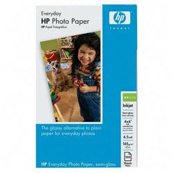 Hewlett Packard Pcdo HP Everyday Photo Paper - 4 x 6 - 45lb, 165g/m - Semi Gloss - 100 x Sheet