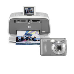 HEWLETT PACKARD - DESK JETS HP Photosmart M737 Digital Camera/HP Photosmart A716 Printer