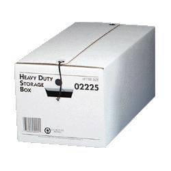 Sparco Products Heavy Duty Storage File, Legal, 15 x24 x10 , White (SPR02226)