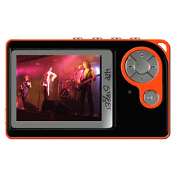 KOBIAN Hip Street 4GB MP3 Player w/ Video - 2.0 TFT LCD, SD Slot, Rechargeable batteries, Built-In Speakers
