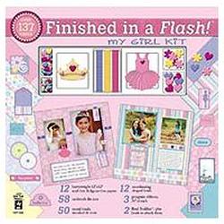 Hot Off The Press Finished In A Flash Page Kit -My Girl