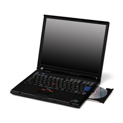 IBM ThinkPad T40 2373-8CU Laptop Computer - Intel Pentium M 1.5 GHz 512MB DDR, 40GB HDD, DVD, 14.1 XGA, Windows XP Professional- Recertified