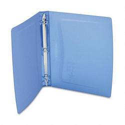 Wilson Jones/Acco Brands Inc. Impact® Round Ring Poly Binder with Snap In Label Holder, 1 Capacity, Blue (WLJ43475)