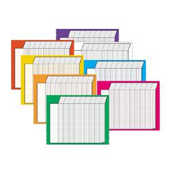 Trend Enterprises Incentive Chart,Horizontal,22 x28 ,36 Rows/45 Col.,8/Pack,Ast (TEIT73902)