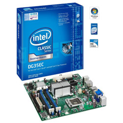 INTEL - MOTHERBOARDS Intel DG35EC Classic Series G35 Express Chipset MicroATX PCI Express x16 LAN Support Motherboard