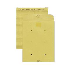 Sparco Products Inter-Department Envelope, Reusable SS Flap, 10 x13 , Kraft (SPR01377)