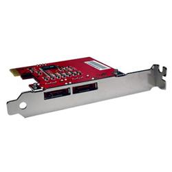 IOMEGA Iomega 2 Port eSATA PCI Express Card - 2 x 7-pin Serial ATA/300 External SATA