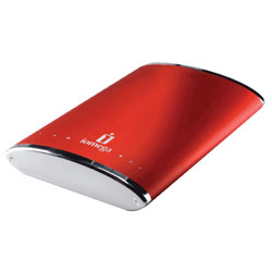 IOMEGA Iomega 250GB eGo USB 2.0 Portable Hard Drive - Cherry Red