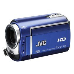 JVC OF AMERICA JVC GZ-MG330A Everio G Series Hard Disk Camcorder - Sapphire Blue