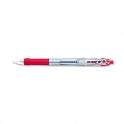 Zebra Pen Corp. Jimnie® Clip Retractable Ballpoint Pens, 1.0mm, Clear Barrel, Red Ink (ZEB22530)