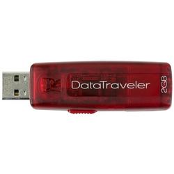 Kingston 2GB DataTraveler 100 USB 2.0 Flash Drive - 2 GB - USB - External (DT100R/2GB)