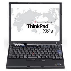 LENOVO Lenovo ThinkPad X61s Notebook - Intel Core 2 Duo L7500 1.6GHz - 12.1 XGA - 1GB DDR2 SDRAM - 120GB HDD - Gigabit Ethernet, Wi-Fi - Windows Vista Business - Blac (766736U)