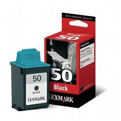 Lexmark International Lexmark #50 Black Ink Cartridge - Black