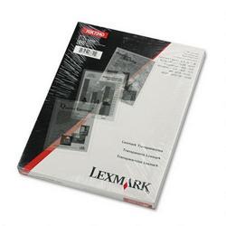 Lexmark International Lexmark Transparency Film - Letter - 8.5 x 11 - 50 x Sheet