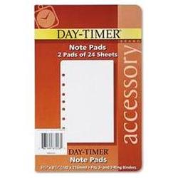 Daytimer/Acco Brands Inc. Lined Notes for Desk Size Looseleaf Planner 5 1/2 x 8 1/2, 48 Sheets/Pack (DTM87228)