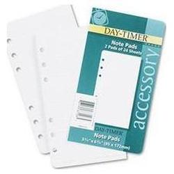 Daytimer/Acco Brands Inc. Lined Notes for Portable Size Looseleaf Planner 3 3/4 x 6 3/4, 48 Sheets/Pack (DTM87128)