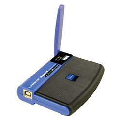 LINKSYS - IMO REFURB Linksys Wireless-G USB Network Adapter with Speedbooster Linksys Certified Refurbished Product (No Returns)