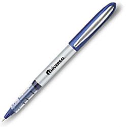 Universal Office Products Liquid Ink Roller Ball Pen, Extra Fine Point, Blue Ink (UNV29121)