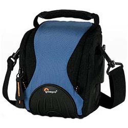 Lowepro Apex 100 AW Shoulder Bag - Top Loading - Handle, Adjustable Shoulder Strap, Belt Loop - Nylon - Blue