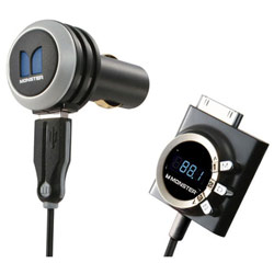 Monster MONSTER A IP FM-CH 250 iCarPlay Wireless 250 FM Transmitter for iPod & iPhone