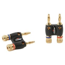 Monster MONSTER MBD R-HT MKII Home Theater Dual Banana Speaker Cable Adapters