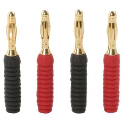 Monster MONSTER MT M-H MKII Tips Banana Extra Thick Speaker Cable Connectors (2 pair mini tips)