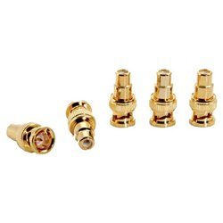 Monster MONSTER VA MBFR-H MKII High Performance BNC to RCA Video Adapters (5 pk female RCA to male BNC adapters)