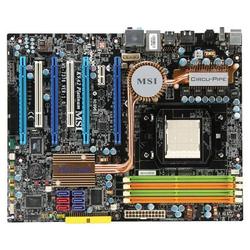 MSI COMPUTER MSI K9A2 Platinum Desktop Board - AMD 790FX - Socket AM2+ - 5200MHz HT - 8GB - DDR2 SDRAM - DDR2-800/PC2-6400