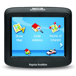 Magellan RoadMate 1200 Portable GPS System w/ Built-in Maps - 3.5 Touch Screen