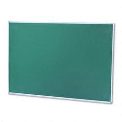 Quartet Manufacturing. Co. Magnetic Chalkboard, Green Surface, Anodized Aluminum Frame, 72 x 48 (QRTPCA406G)