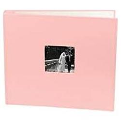 Making Memories Postbound Leather Cover Album With Window 12X12-Pink