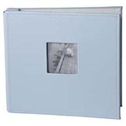 Making Memories Postbound Leather Cover Album With Window 12X12-Sky