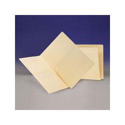 Smead Manufacturing Co. Manila End Tab File Folders with Interior Pockets, Straight Cut, Letter, 50/Box (SMD24117)