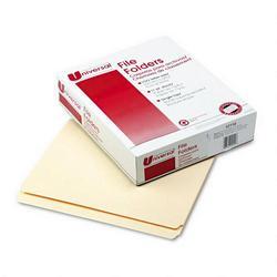 Universal Office Products Manila File Folders, 1 Ply Top Tabs, Straight Cut, Letter Size, 100/Box (UNV12110)