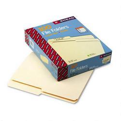 Smead Manufacturing Co. Manila File Folders, Recycled, Single Ply Top, 1/2 Cut, Letter, 100/Box (SMD10320)