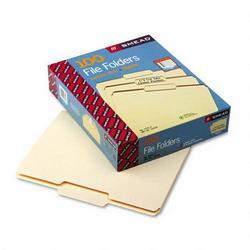 Smead Manufacturing Co. Manila File Folders, Single Ply Top, 1/3 Cut, 2nd Position, Letter, 100/Box (SMD10332)