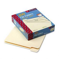 Smead Manufacturing Co. Manila File Folders, Single Ply Top, 1/5 Cut, Letter, 100/Box (SMD10350)