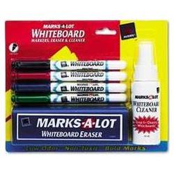 Avery-Dennison Marks A Lot® Pen Style Markers, Eraser and Cleaner Set (AVE23504)