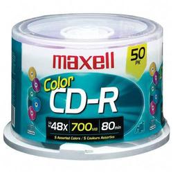 Maxell Corp. Of America Maxell 48x CD-R Media - 700MB - 50 Pack (648250)
