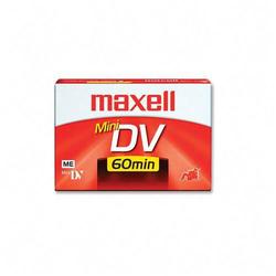 Maxell Corp. Of America Maxell Mini DV Cassette - MiniDV - 60Minute