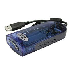 MICROPAC TECHNOLOGIES MicroPac USB-SVGA - USB to SVGA Cable Adapter - USB to 15-pin VGA Female - 6