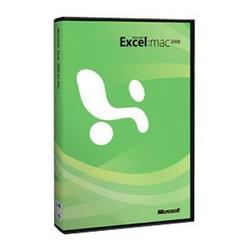 Microsoft Excel:mac 2008 - Version Upgrade - 1 PC - Retail - Mac, Intel-based Mac