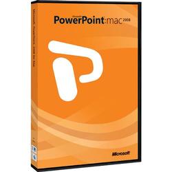 Microsoft PowerPoint:mac 2008 - Mac, Intel-based Mac
