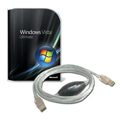 CABLES TO GO Microsoft Windows Vista Ultimate w/ Vista Easy Transfer Cable
