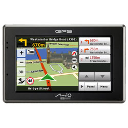 MIO Mio Moov 300 Portable GPS System w/ Text-to-Speech & Preloaded Maps